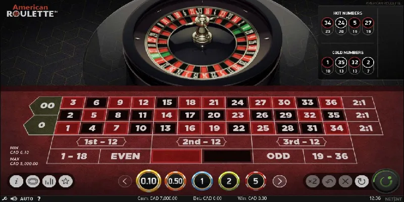 Các hình thức đặt cược trong cách chơi roulette online 